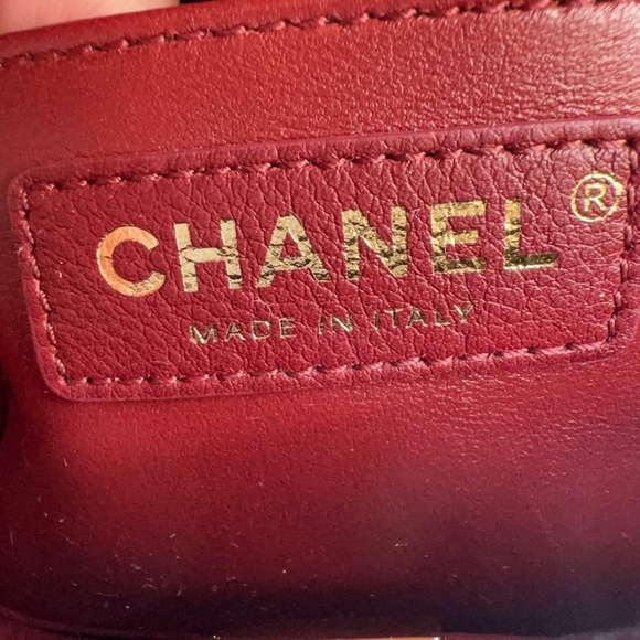 Chanel Calfskin Quilted Mini Vintage Flap with Adjustable Strap Black - Picture 7 of 11